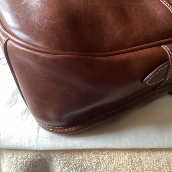 Dooney and Bourke Florentine Messenger Bag, Chestnut - Picture 7 of 12